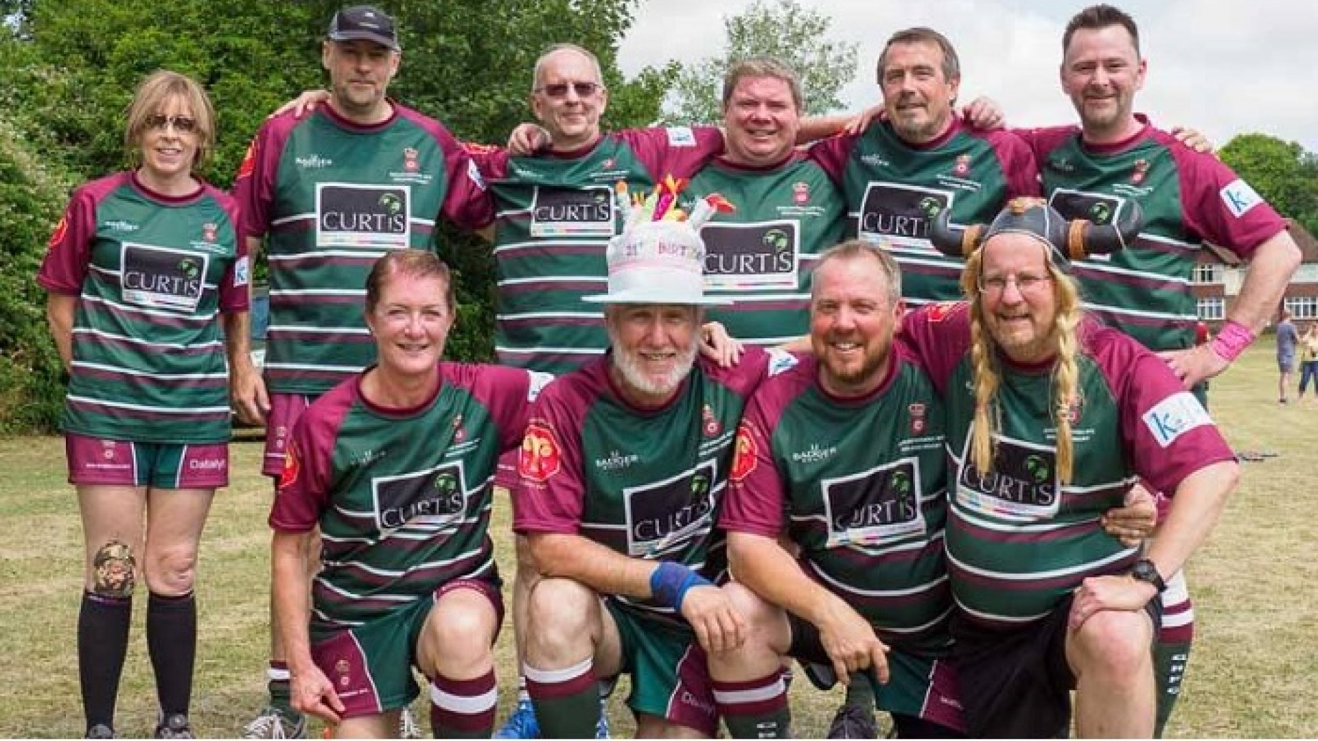 Image of Guildfordians RFC (GRFC) Walking Rugby team located on Stoke Park Guildford - Teamwork